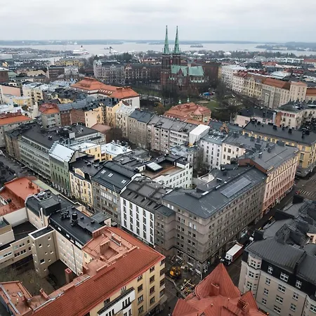 公寓 Minimal In Design District 赫尔辛基